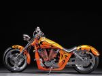 Orange custom painted 750 Spirit